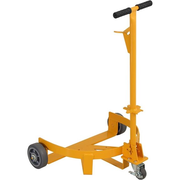 55-Gallon Drum Dolly with Adjustable Handle