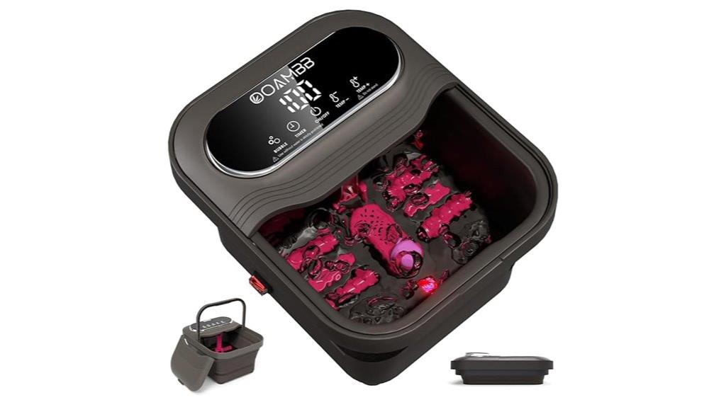 adjustable heat bubble spa