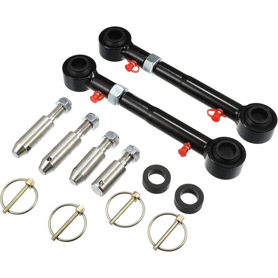 X AUTOHAUX Adjustable Sway Bar End Links for Jeep