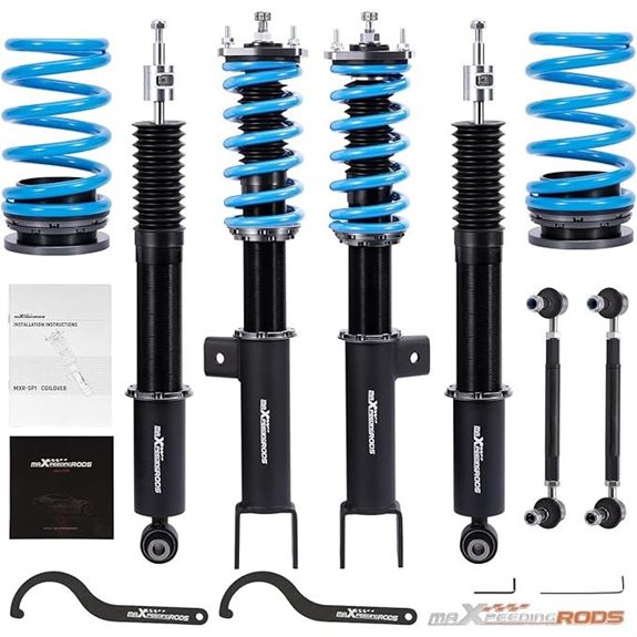 Tesla Model 3 Coilover Suspension Kit (24-Level Adjustable)