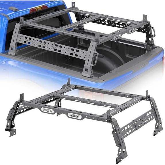 Extendable Truck Bed Cargo Rack for Ford Silverado Jeep