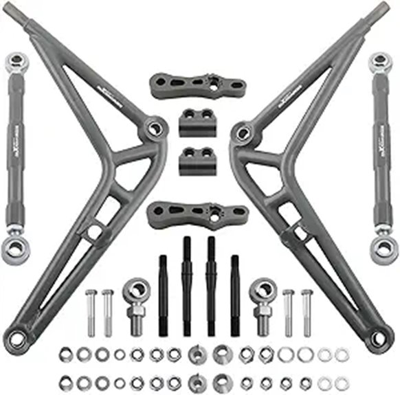 maXpeedingrods Adjustable Drift Control Arm Wide Angle Kit