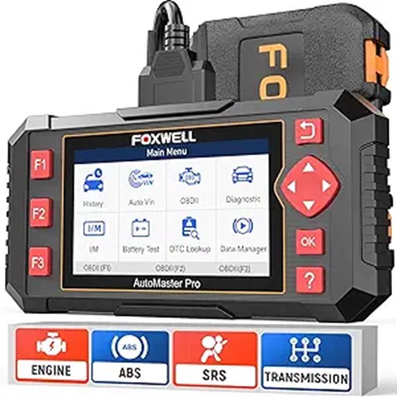 FOXWELL NT604 Elite Car Diagnostic Scanner