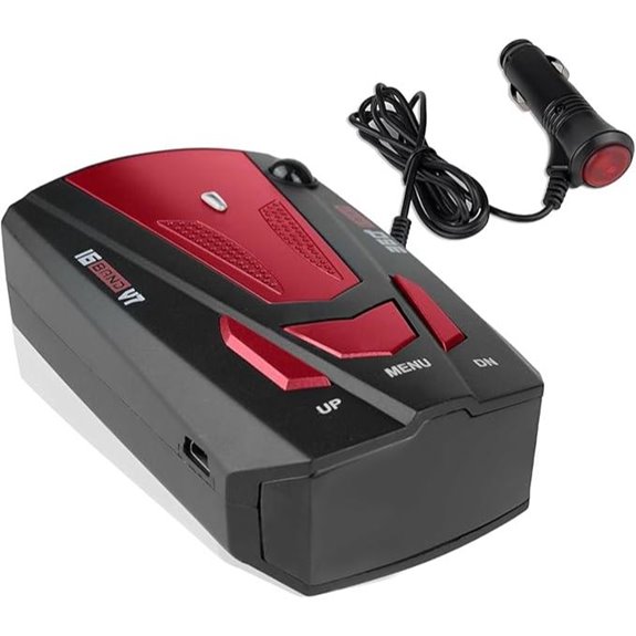 Upgraded Car Radar Detector with GPS and Voice Alerts
