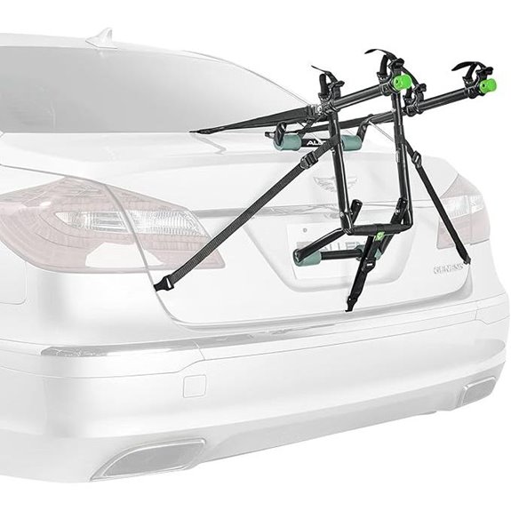 Allen Sports Deluxe 2-Bike Trunk Mount Rack Model ZN102 Black