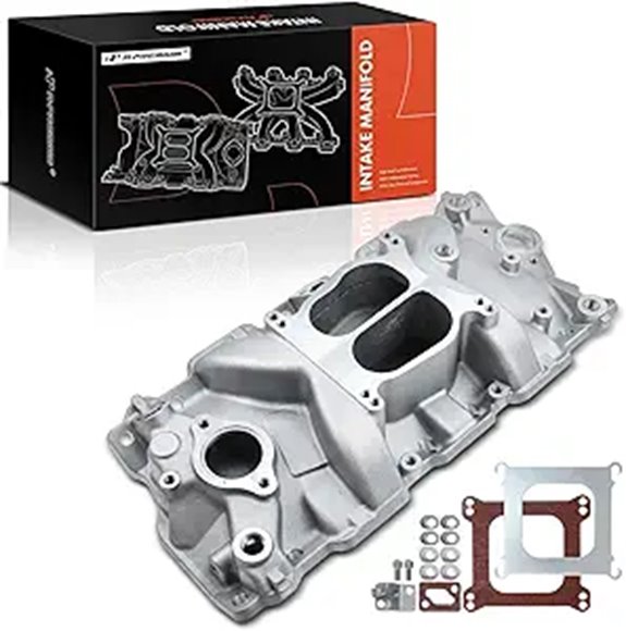 A-Premium Aluminum Dual Plane V8 Intake Manifold