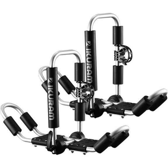 Aluminum Kayak Roof Rack with Universal Mount