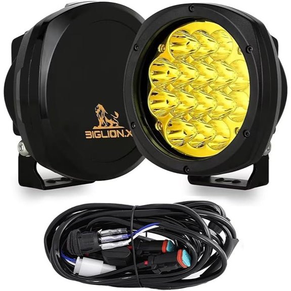 BIGLION.X 5 Amber LED Offroad Lights (Pair)