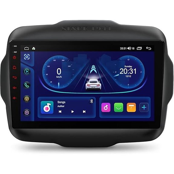 XTRONS Android 14 Car Stereo for Jeep Renegade