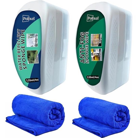 Car Windshield & Mirror Anti-Fog Water Repellent Kit