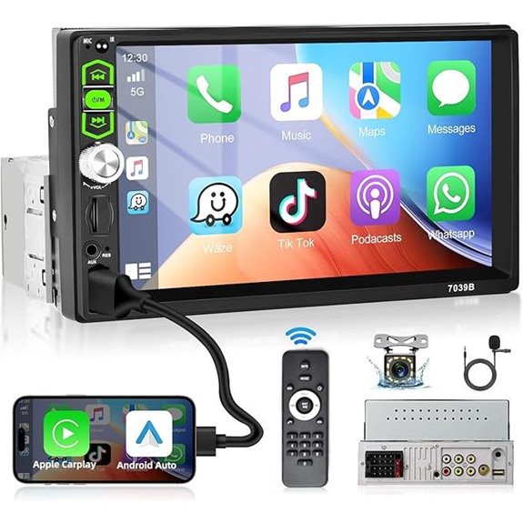 apple carplay touchscreen stereo