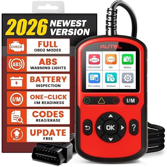 Autel AL549 OBD2 Scanner with AutoVIN & Live Data