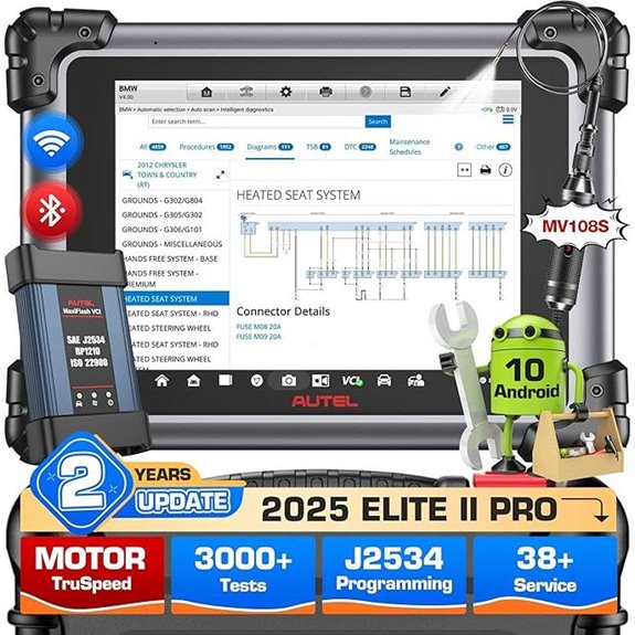 Autel MaxiSYS Elite II PRO Scanner with Updates
