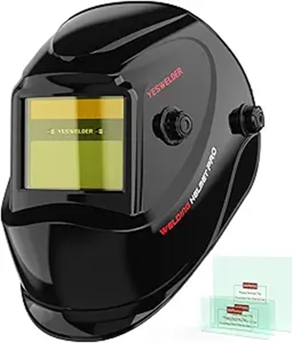 YESWELDER Auto Darkening Welding Helmet with True Color