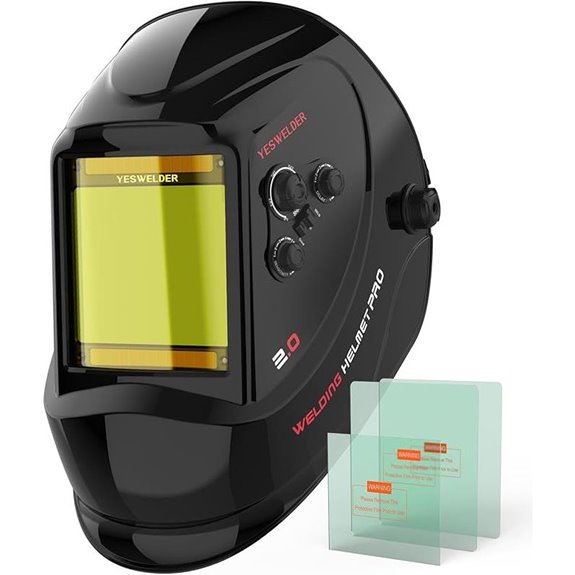 YESWELDER Auto Darkening Welding Helmet with True Color