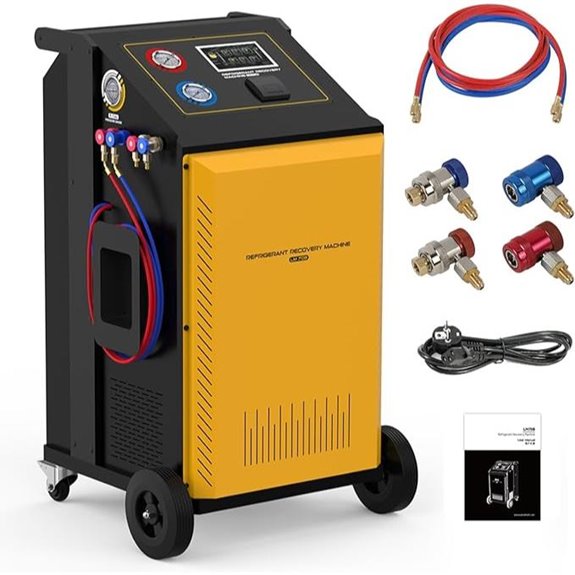 Automatic Dual-System Refrigerant Recovery Machine