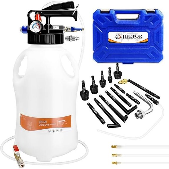 JIFETOR Transmission Fluid Pump Kit with Adapters