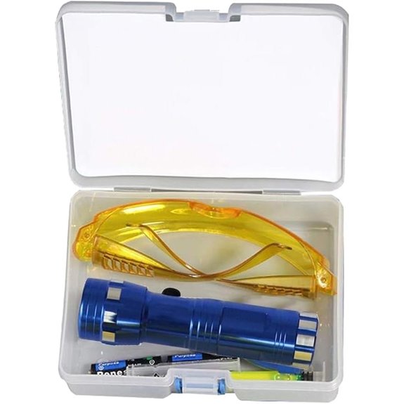 Automotive AC Leak Detector Kit with UV Oil Dye