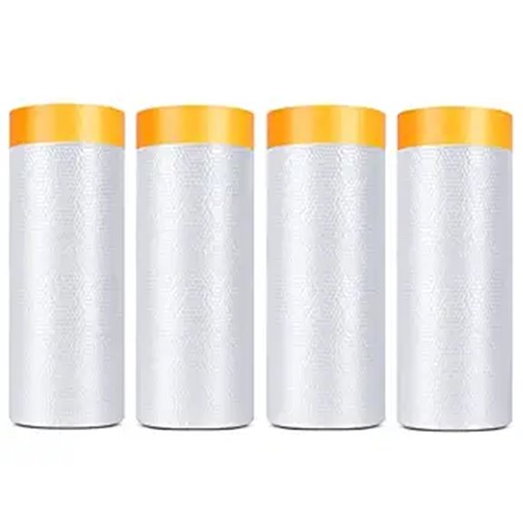 Pre-Taped Masking Film Rolls for Automotive Painting