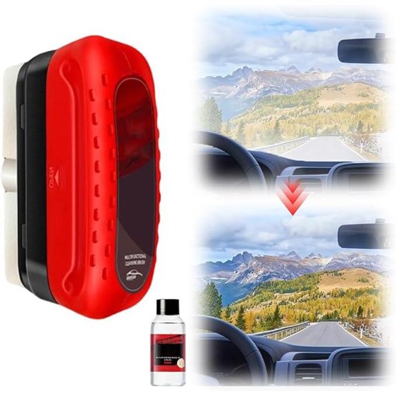 Automotive Oil Film Cleaning Brush with Refill