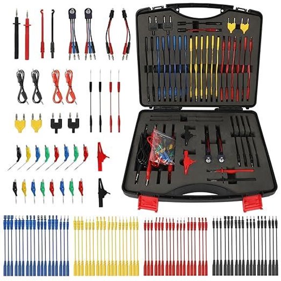 110PCS Automotive Test Lead Kit with Carrying Case