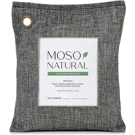Moso Natural Bamboo Charcoal Air Purifying Bag