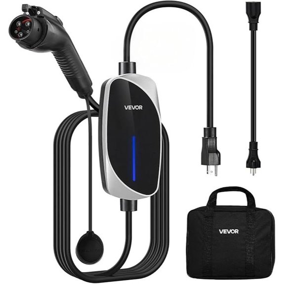VEVOR Level 1&2 EV Charger with 25ft Cable