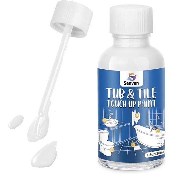Tub & Tile White Touch-Up Paint Kit