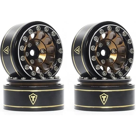 TREAL Beadlock Wheels for SCX24 AX24 TRX4M