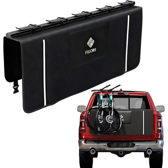 Filori Tailgate Pad for 5 Bikes with Storage