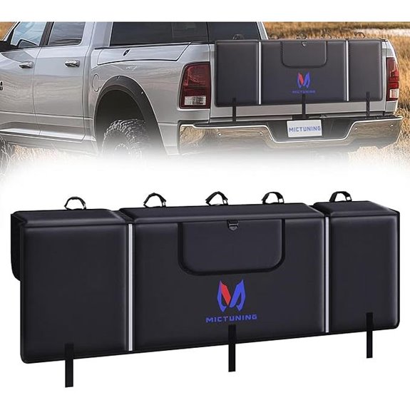 MICTUNING Bike Tailgate Pad for 5 Bikes