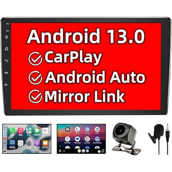 Binize 10.1 Android 13 Car Stereo with Touch Screen