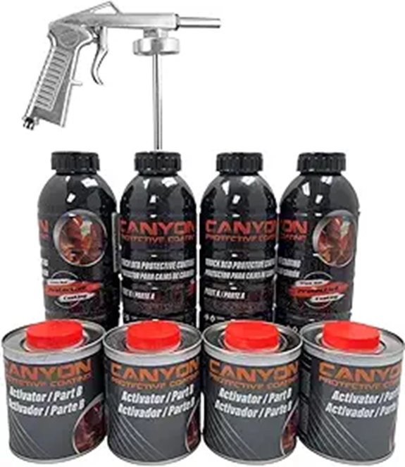 Canyon Black 1-Gallon Epoxy Truck Bed Liner Kit