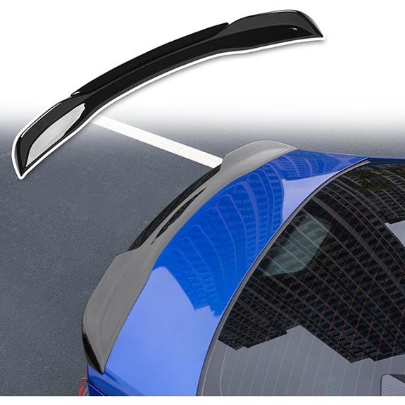 Honda Civic 2022-2025 Spoiler Rear Wing ABS Black