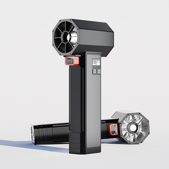 Car Dryer Air Blower & Turbo Fan (Deep Black)