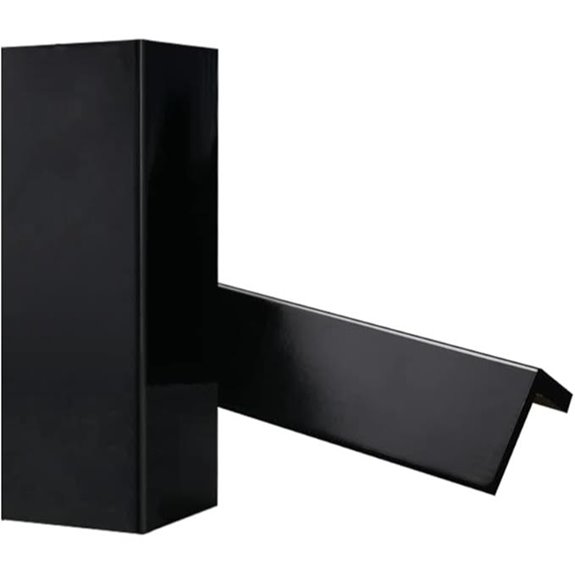 GUEQUITLEX Garage Wall Guards 2 Pack Black Foam