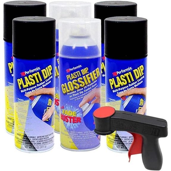 Plasti Dip Black Rim Kit Variation (Black Rim Kit With Gun)