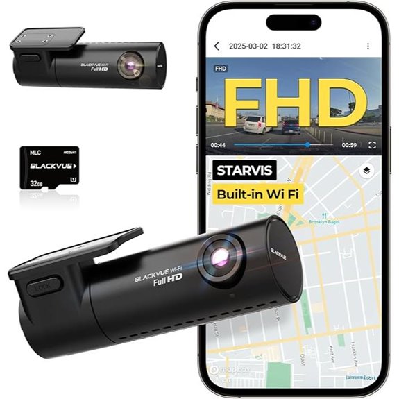 BlackVue DR590X-1CH Plus Dashcam with microSD