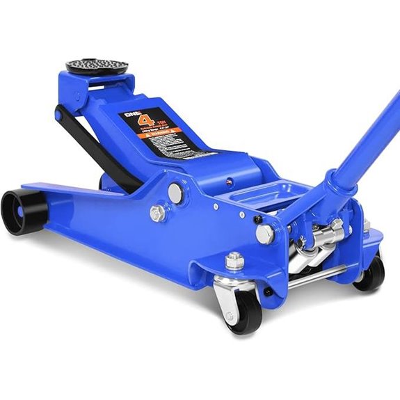 DNA Motoring 4 Ton Hydraulic Floor Jack Blue