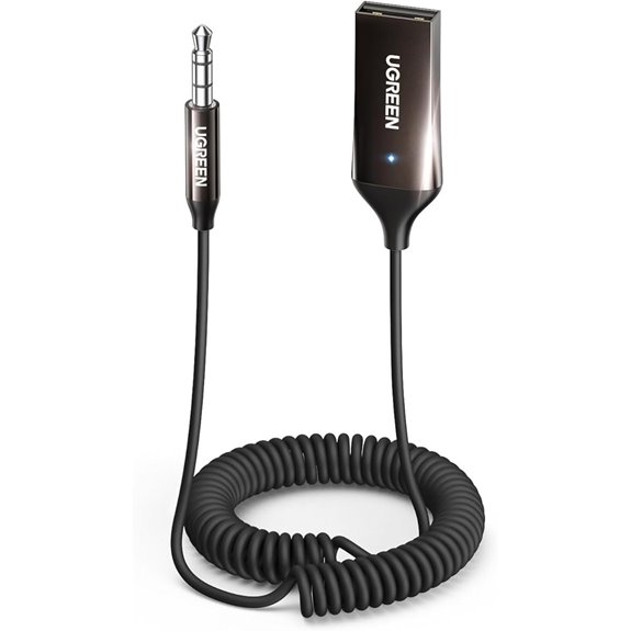 UGREEN Bluetooth Aux Receiver with Microphone