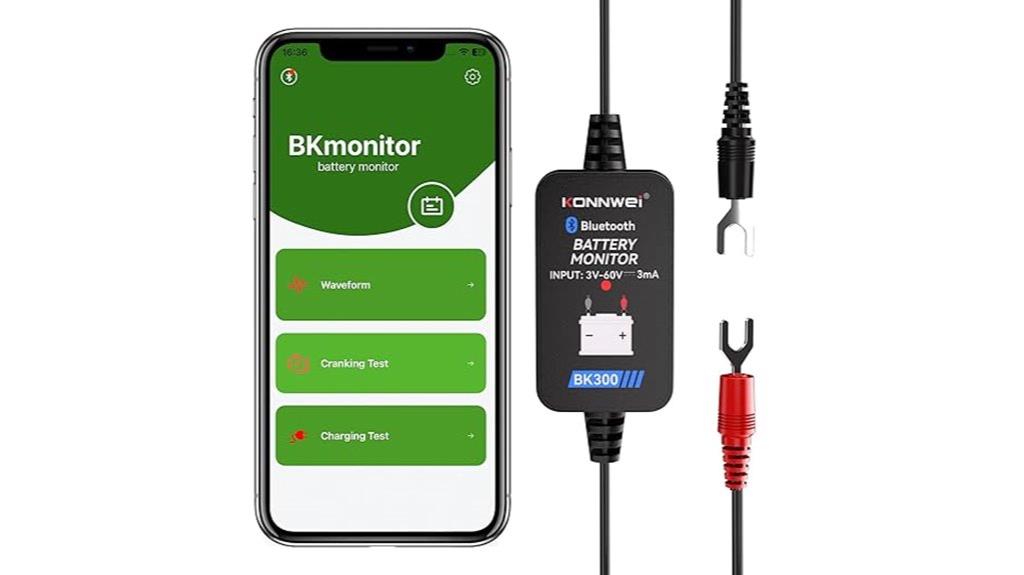 bluetooth battery monitor