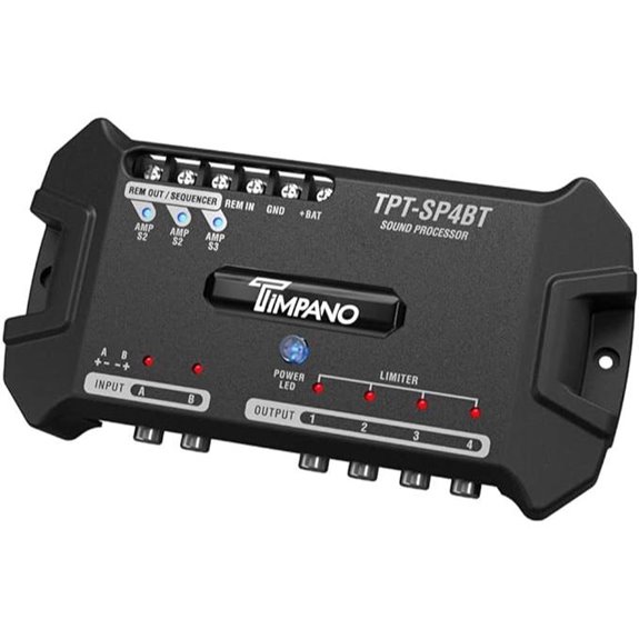 Timpano TPT-SP4BT Bluetooth Car Audio Processor
