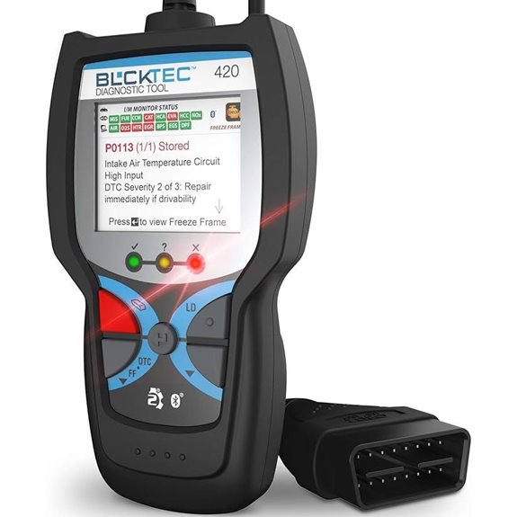 BLCKTEC 420 Bluetooth OBD2 Scanner for Cars