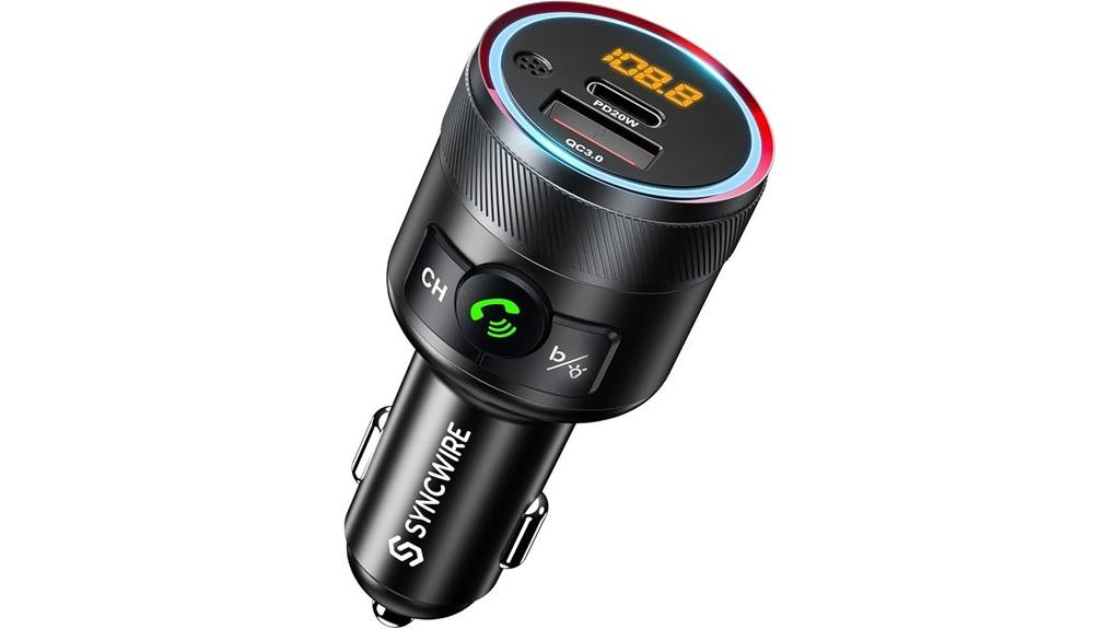 bluetooth fm transmitter car