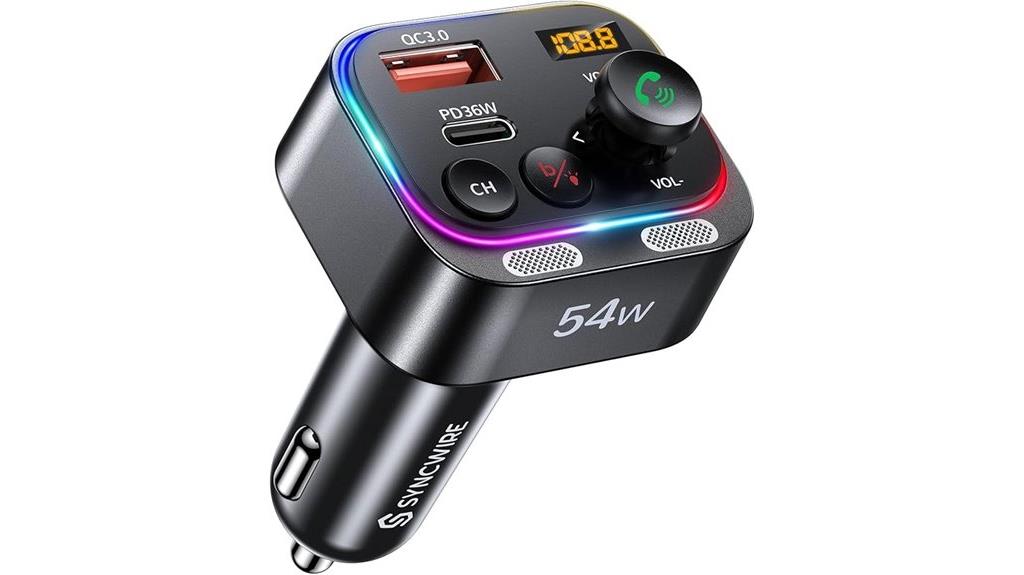 bluetooth fm transmitter