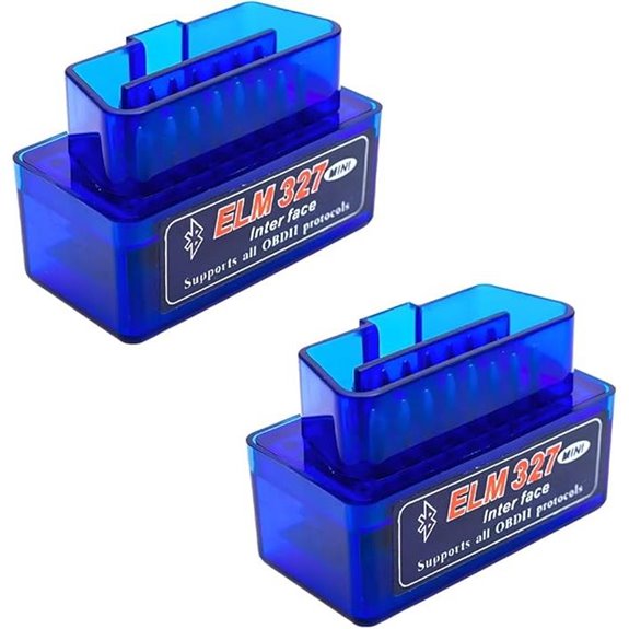 2 PCS ELM327 Bluetooth OBDII Car Diagnostic Scanner