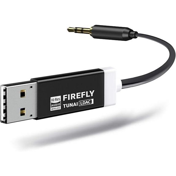 TUNAI Firefly LDAC Bluetooth Receiver with USB DAC