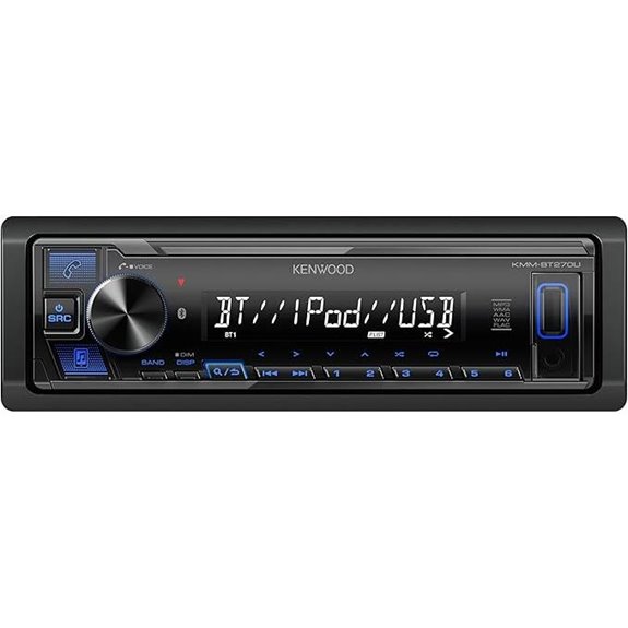 KENWOOD Bluetooth Car Stereo with USB and FM Radio