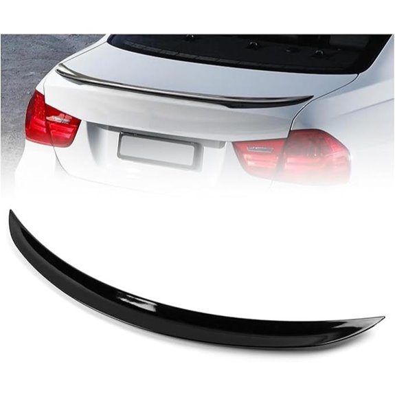 BMW E90 M3 Rear Spoiler Gloss Black 2006-2011