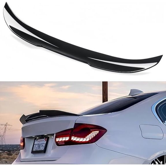 BMW F30/F80 M3 Rear Trunk Spoiler Glossy Black